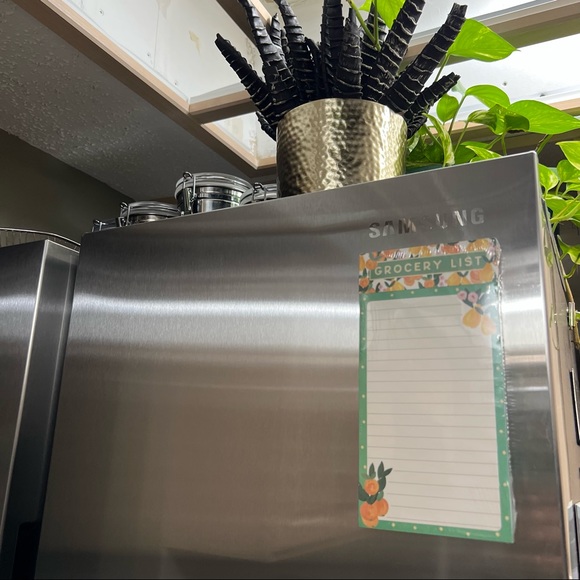 Eccolo Market List Magnetic Pad With Pen Grocery Notepad - Picture 3 of 14